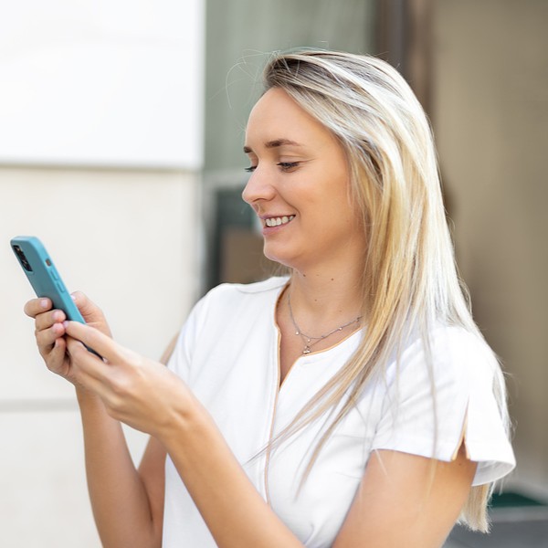 A woman searching, "A woman wondering "In California, Can I Get Abortion Pills Over the Counter?""